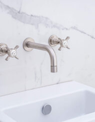 KK1817 NI klassieke inbouwkraan geborsteld nikkel